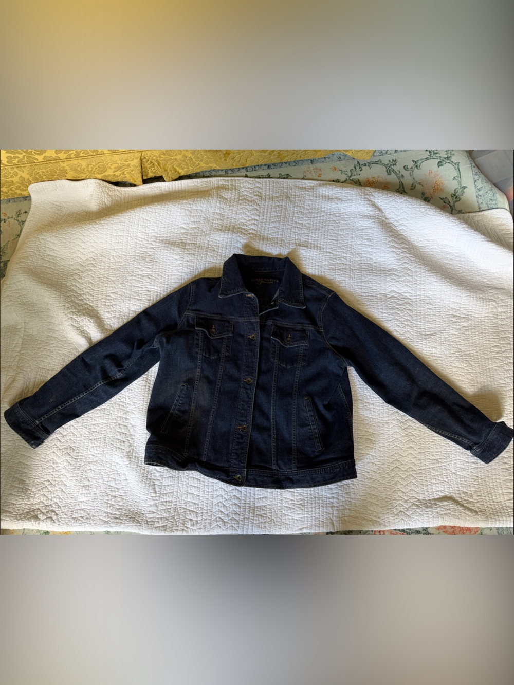 Dark Indigo Denim Jacket - Classic Jean Jacket